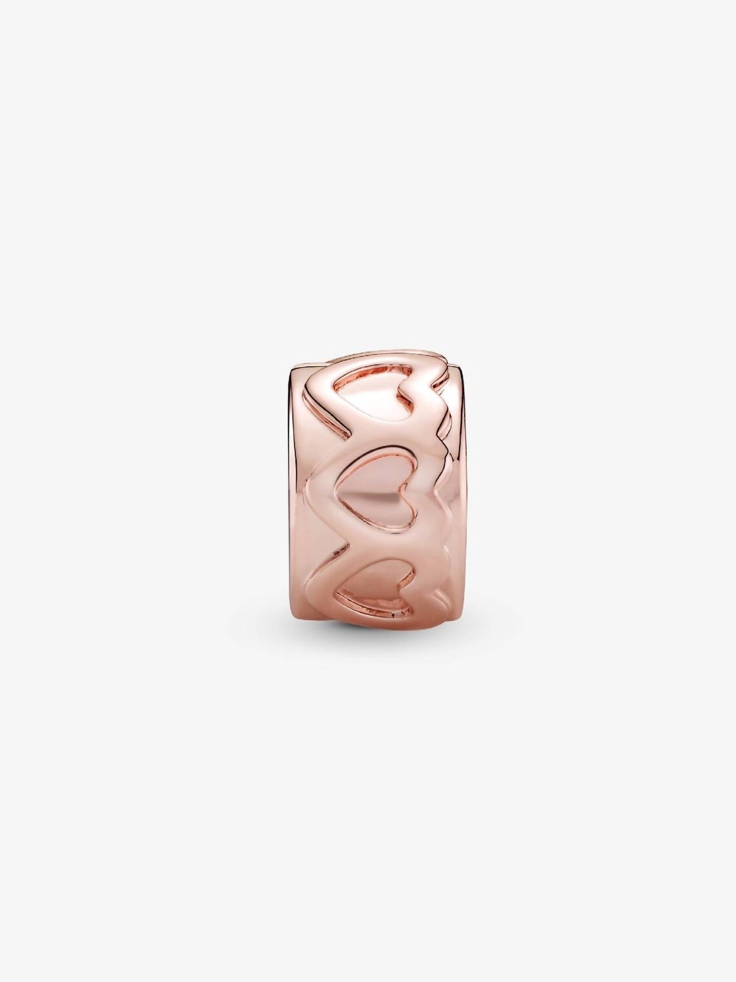 Pandora - Women's Row Of Hearts Clip Charm