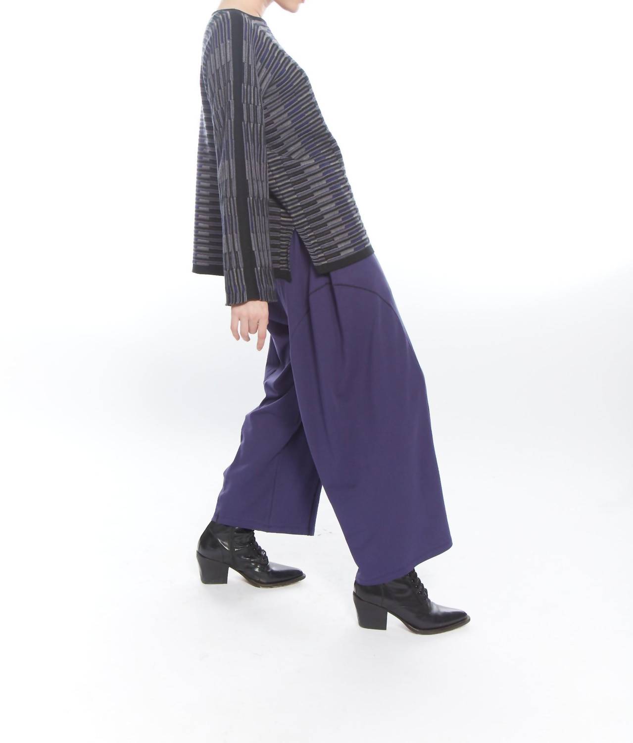 Matthildur - Blake Patterned Long Sleeve Sweater