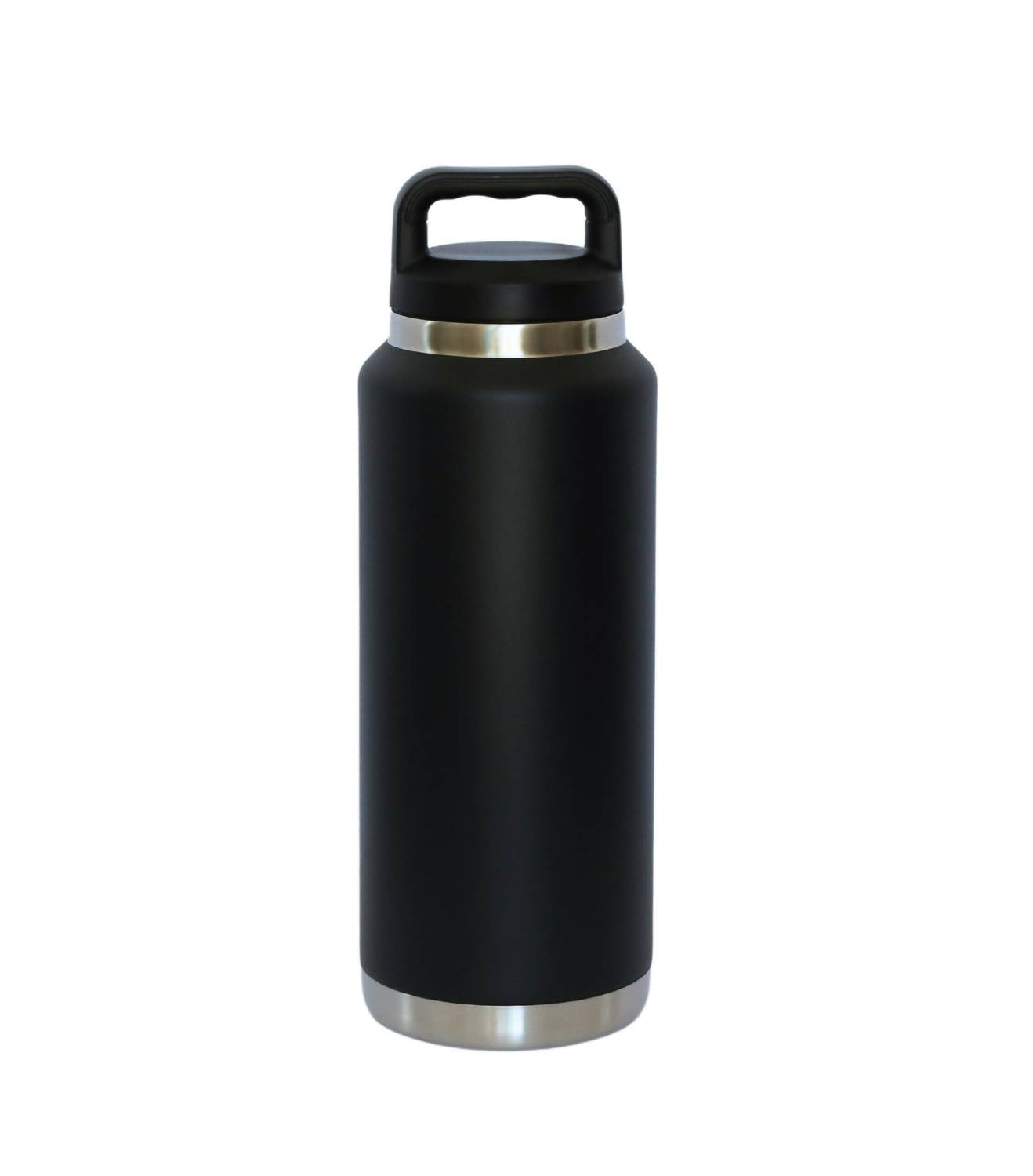 Creative Gifts International - Stainless Steel Twist-Off Cap Water Bottle
