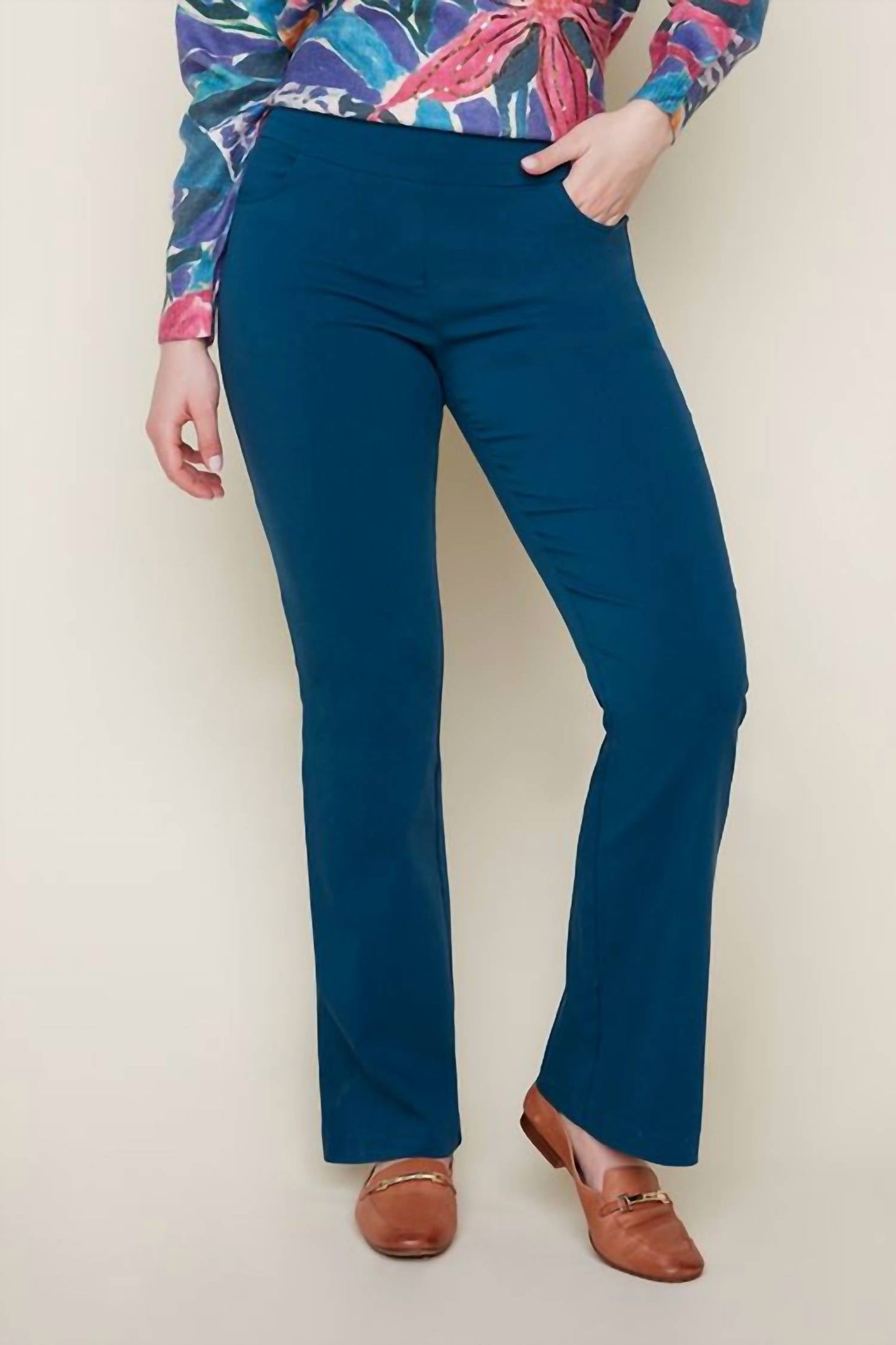 Renuar - Pull-on Bootcut Pant
