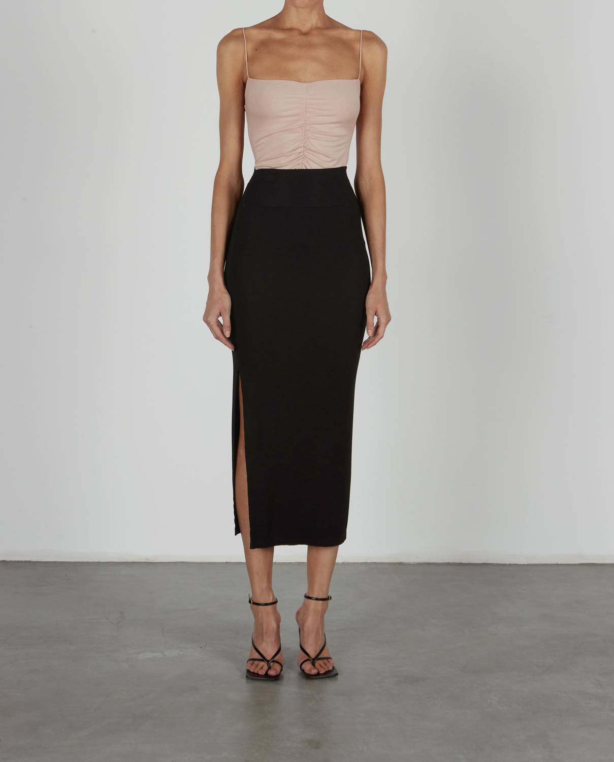 Enza Costa - STRETCH SILK KNIT ESSENTIAL SKIRT