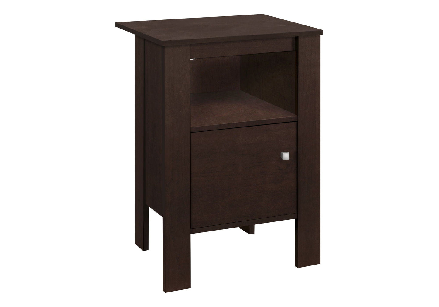 Accent Nightstands with Storage and Transitional Style
