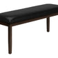 Bench, Rectangular, Hallway, Upholstered, Transitional