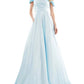 Colors Dress - Elegant Off-shoulder Gown