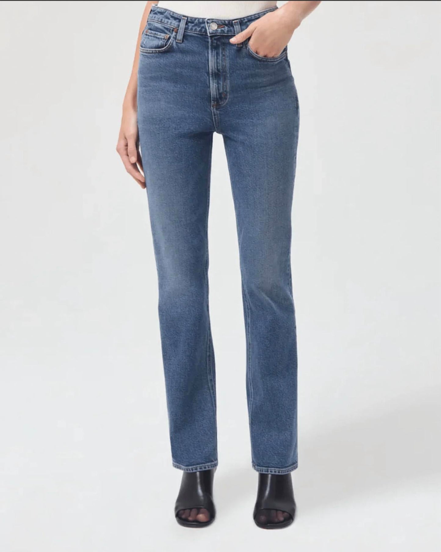 Agolde - Vintage High Rise Bootcut Jeans