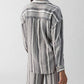 Sanctuary - Pocket Shirt Variegated Stripe Top