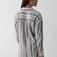 Sanctuary - Pocket Shirt Variegated Stripe Top