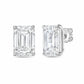 Diana M Jewels - 2.00 Cts Emerald Cut Lab Diamond Stud Earrings