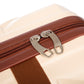 14'/20' 2-Piece ABS Spinner Wheel Luggage Set (Beige)