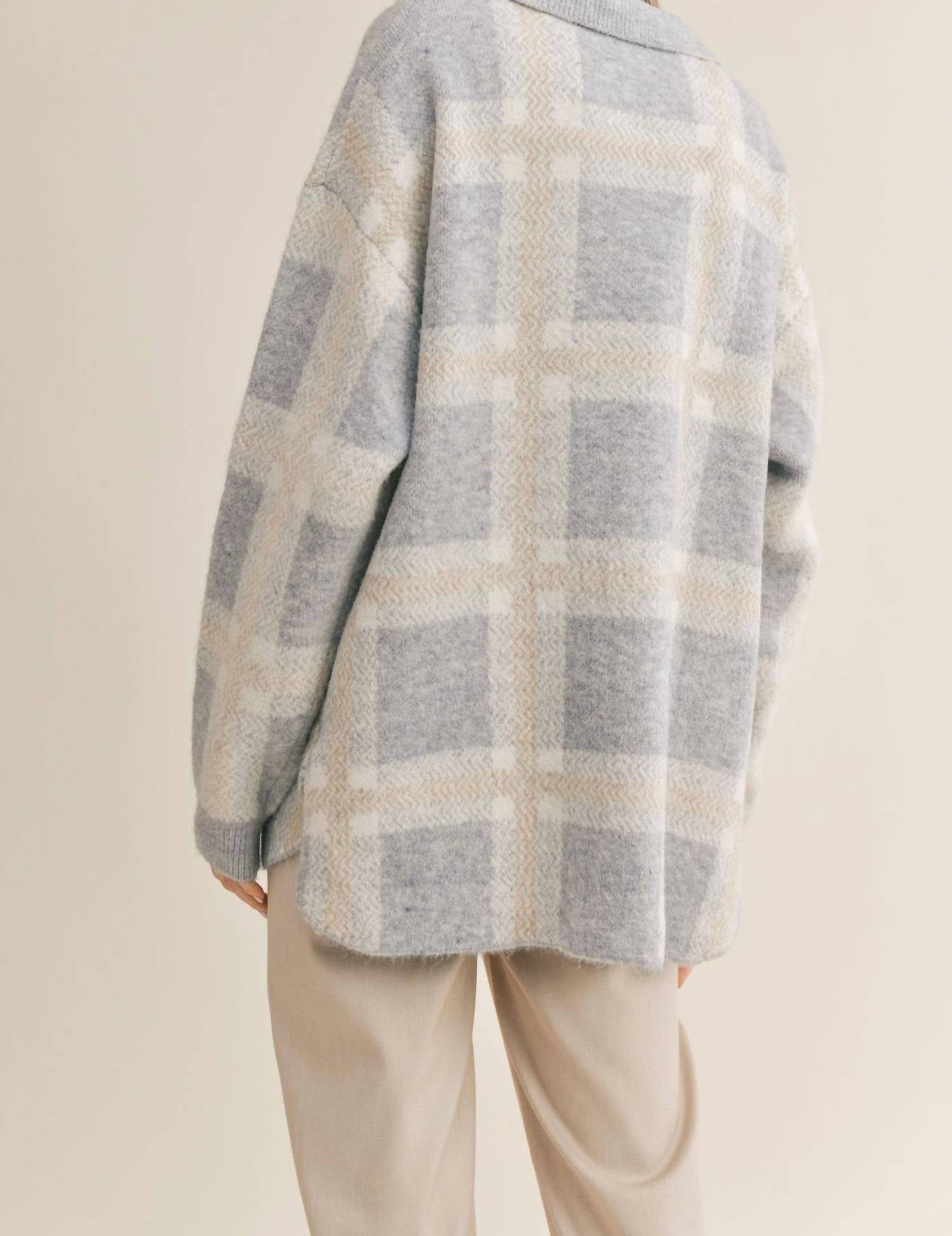 Sadie & Sage - Gwen Checkered Cardigan