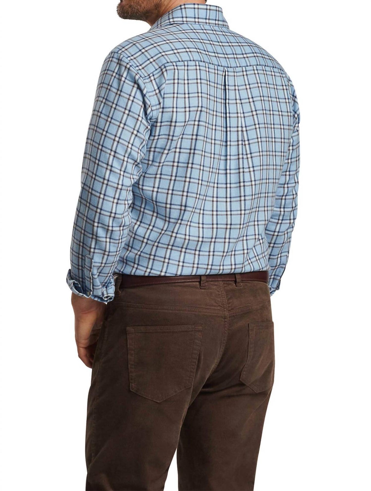 Peter Millar - Nelson Crown Flannel Cotton Stretch Sport Shirt