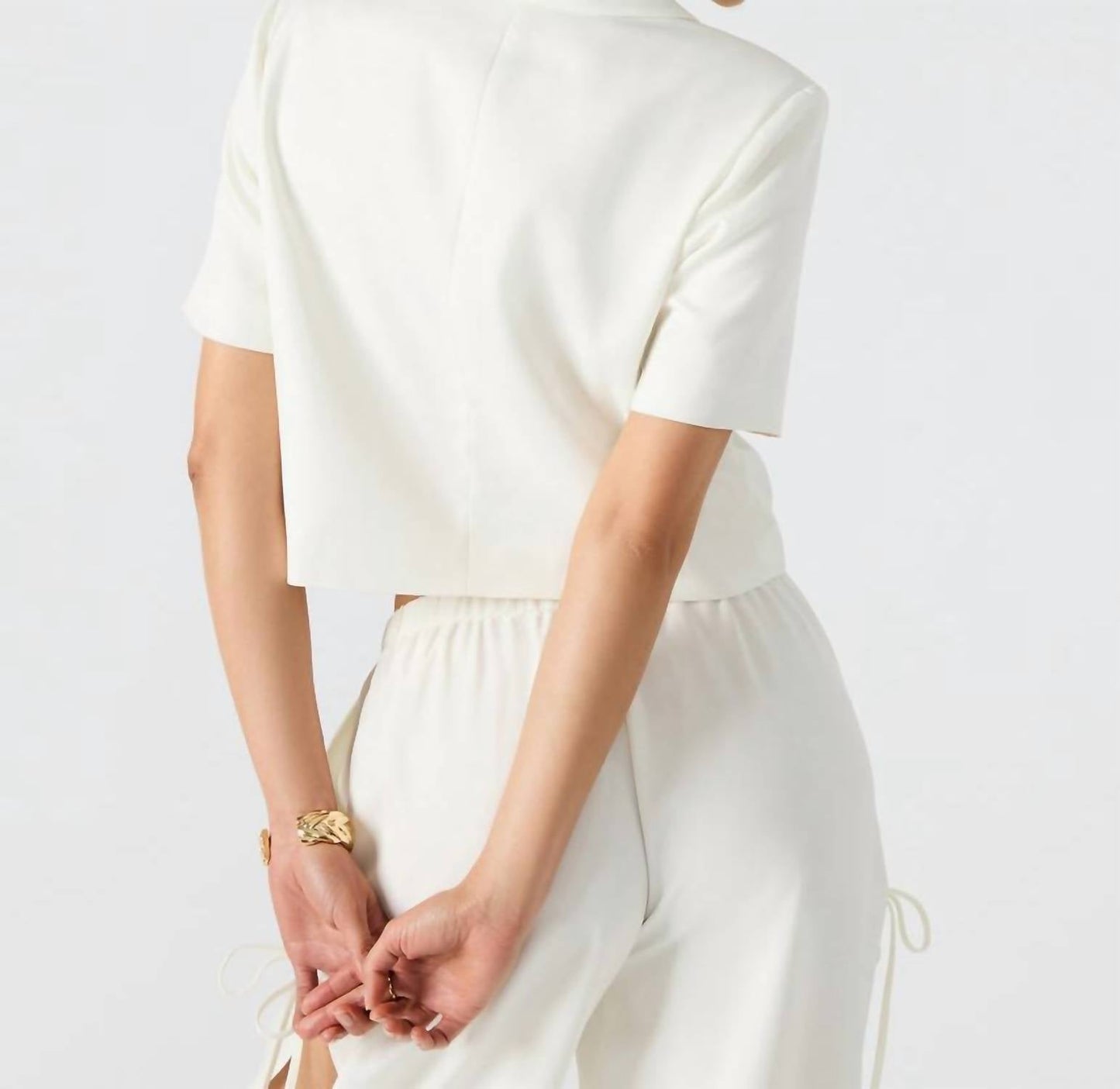 Steve Madden - Tie Front Blazer