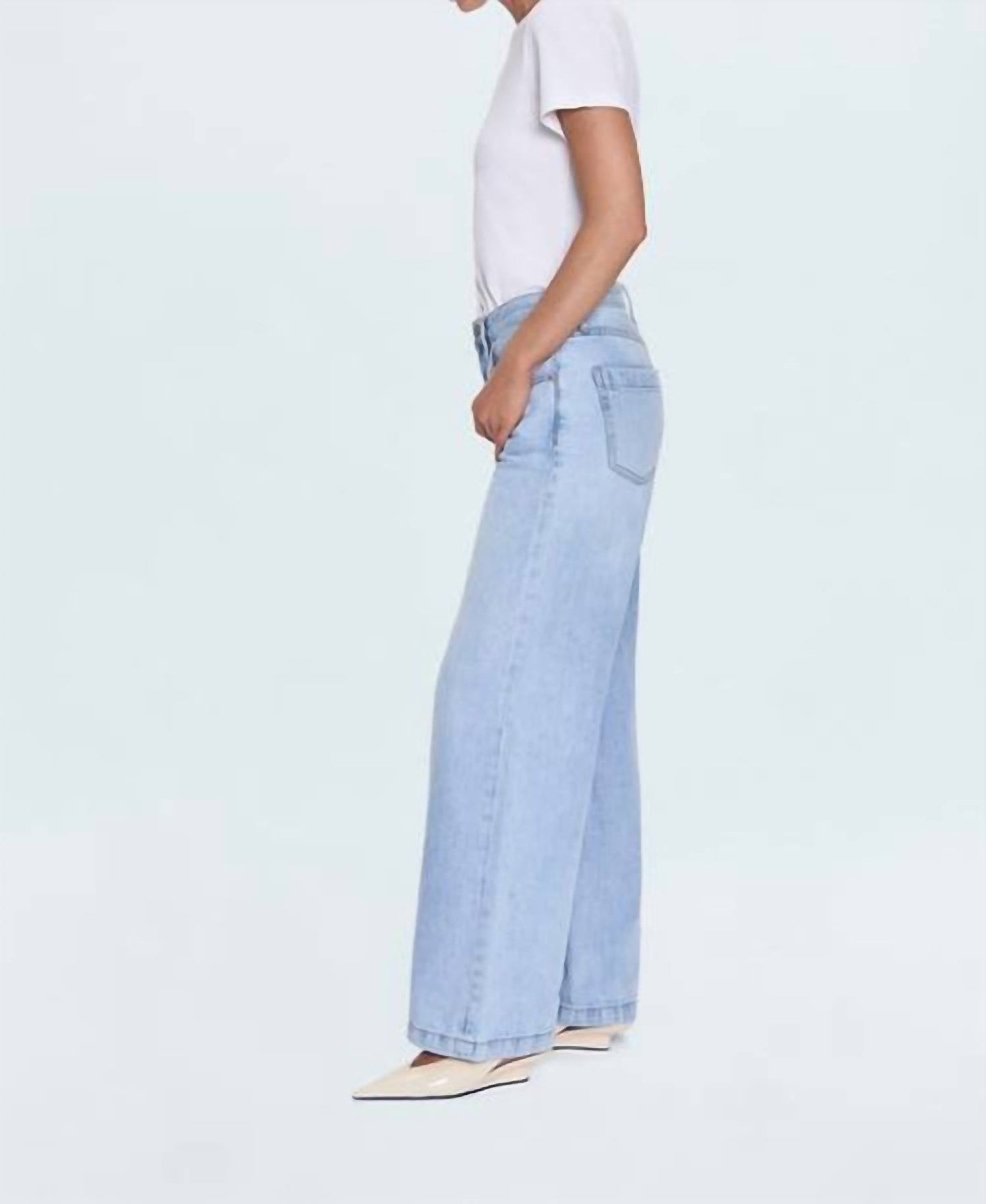 Pistola - Jadyn Low Slung Palazzo Jean