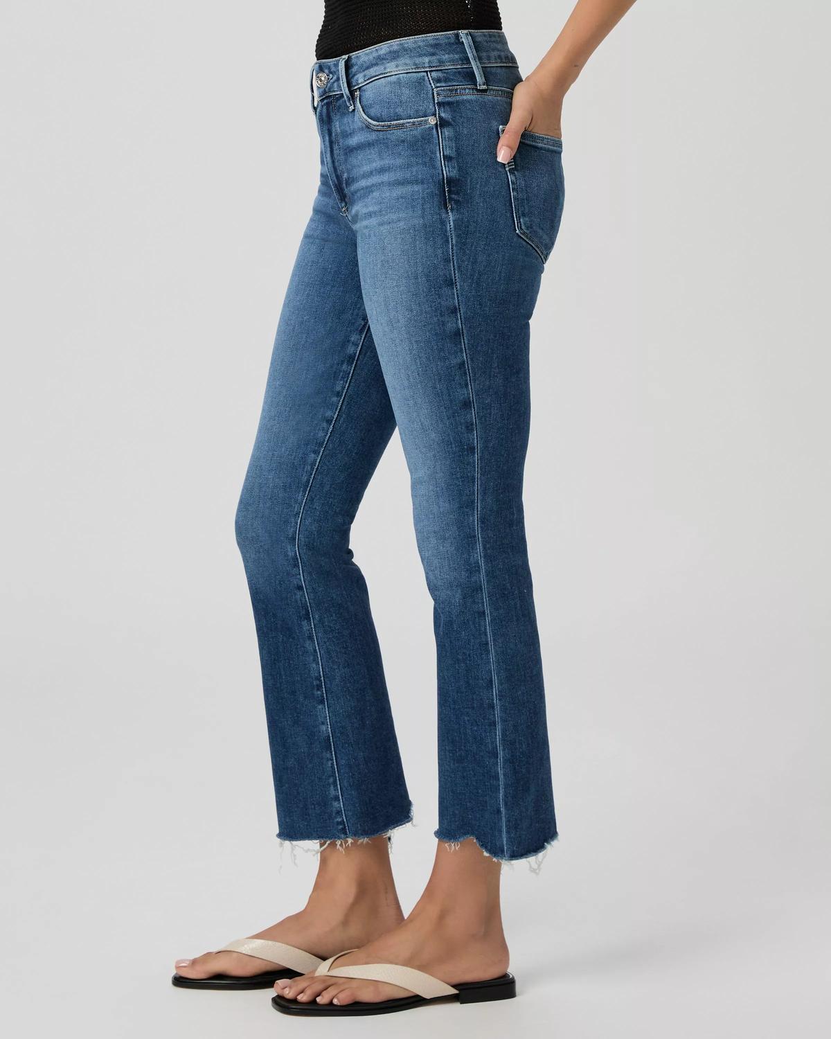 Paige - Colette With Raw Hem Jean
