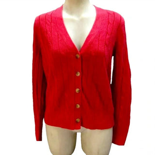 Brooks Brothers - Women's Soft Linen Cable Knit Cardigan