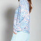 Pj Salvage - Molten Marble Long Sleeve Lounge Top