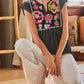 Andree By Unit - Polka Dot Embroidered Top