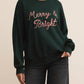 Z Supply - Candy Cane Merry and Bright Sunday Sweatshirt