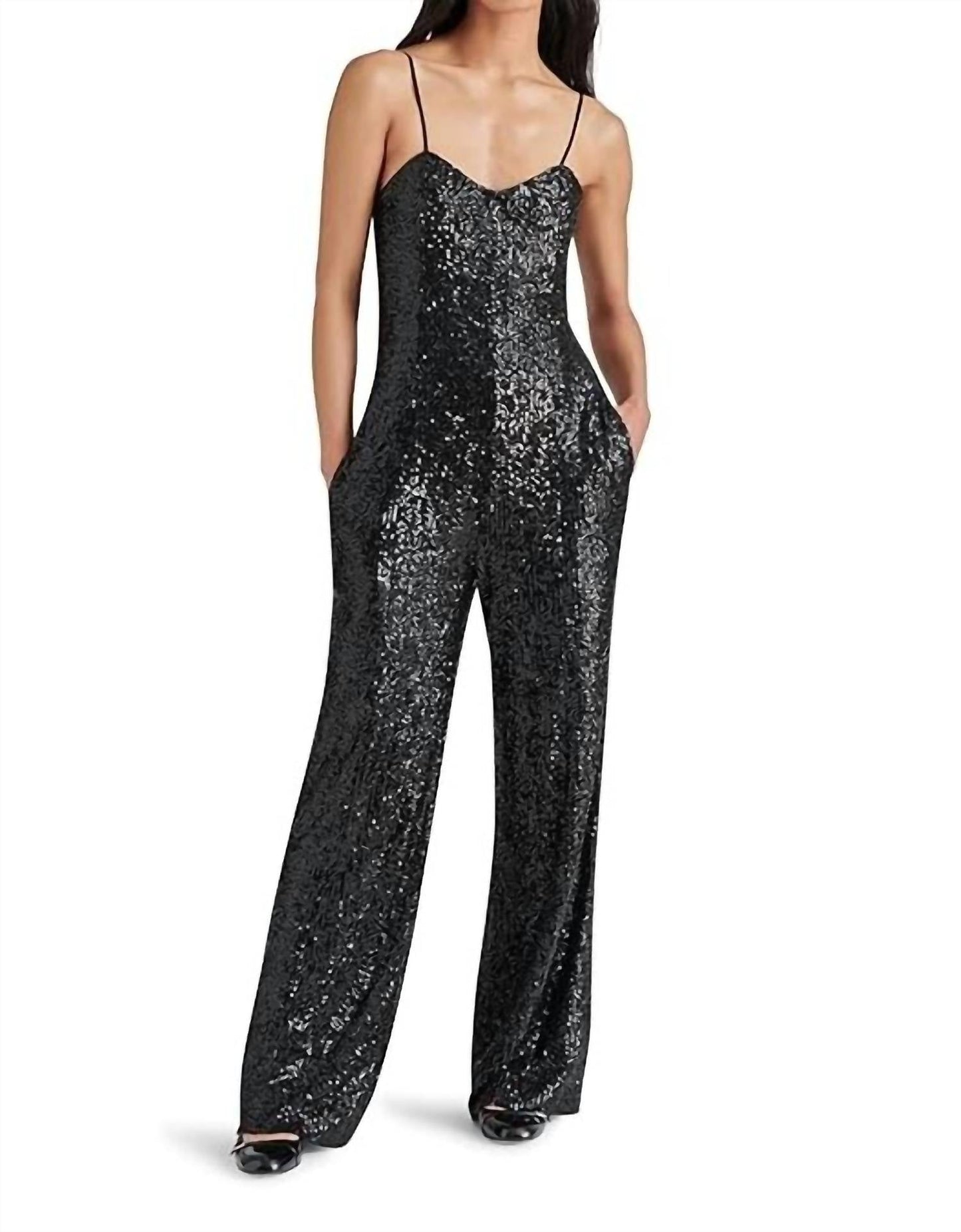 Steve Madden - Glitterine Sequin Jumpsuit