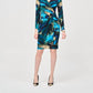 Joseph Ribkoff - Abstract Print Wrap Dress