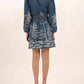Celina Moon - Carly Wrap Mini Dress