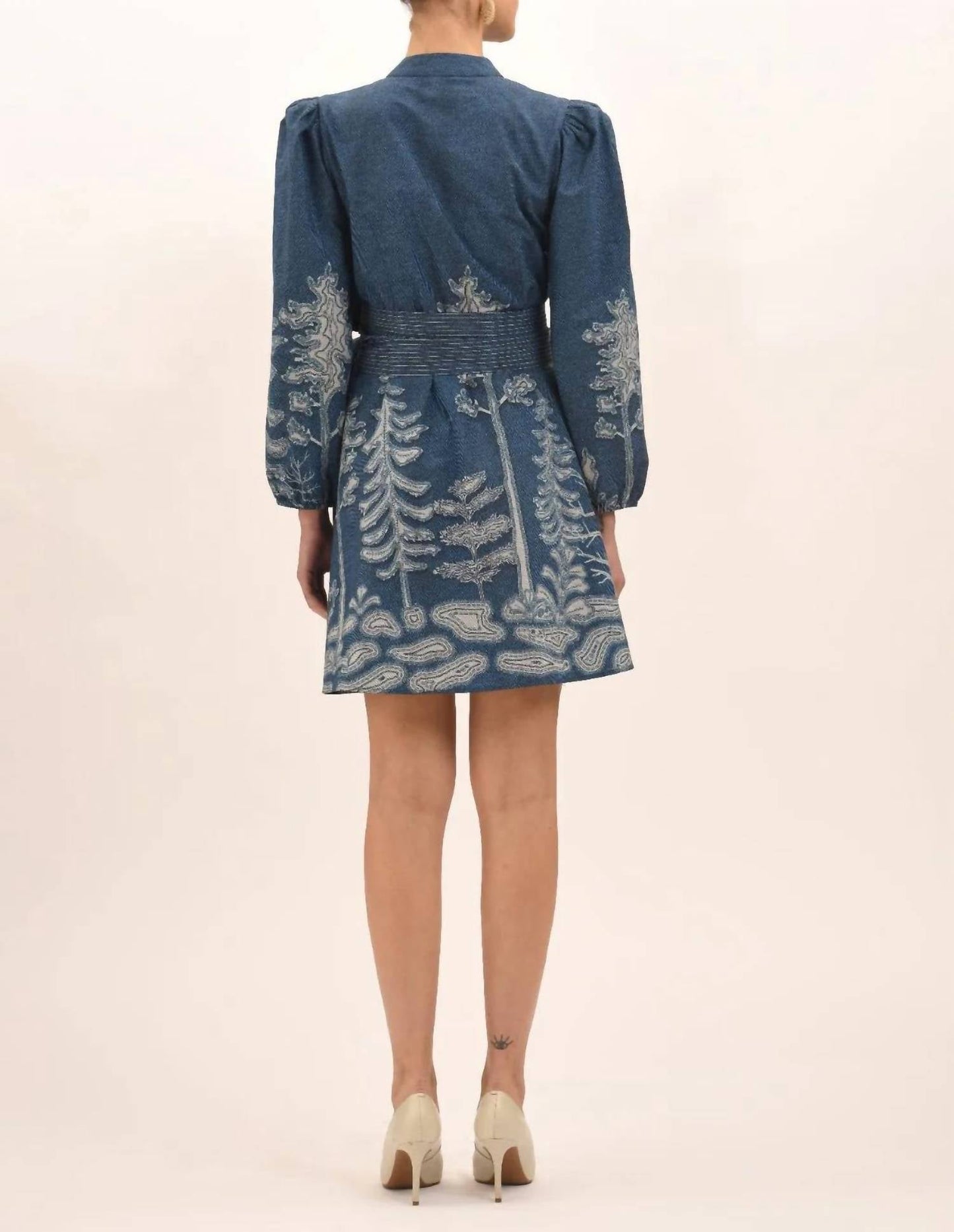 Celina Moon - Carly Wrap Mini Dress
