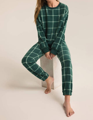 Z Supply - Calça Jogger Xadrez