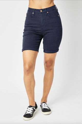 Judy Blue - Bermuda com controle de barriga