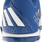 Chuteira de beisebol Adidas PowerAlley 4 masculina, tênis universitário, azul royal/prateado