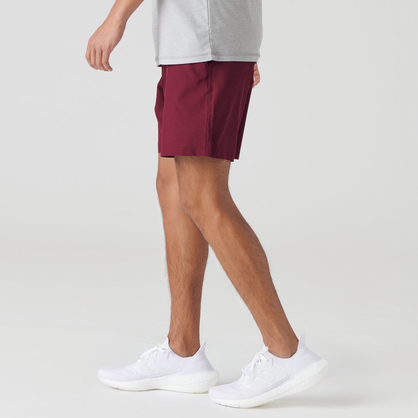Shorts Active Quick Dry Burgundy com forro