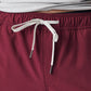 Shorts Active Quick Dry Burgundy com forro
