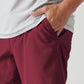Shorts Active Quick Dry Burgundy com forro
