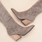 Miracle Miles - Women's Knee High Western Bootie