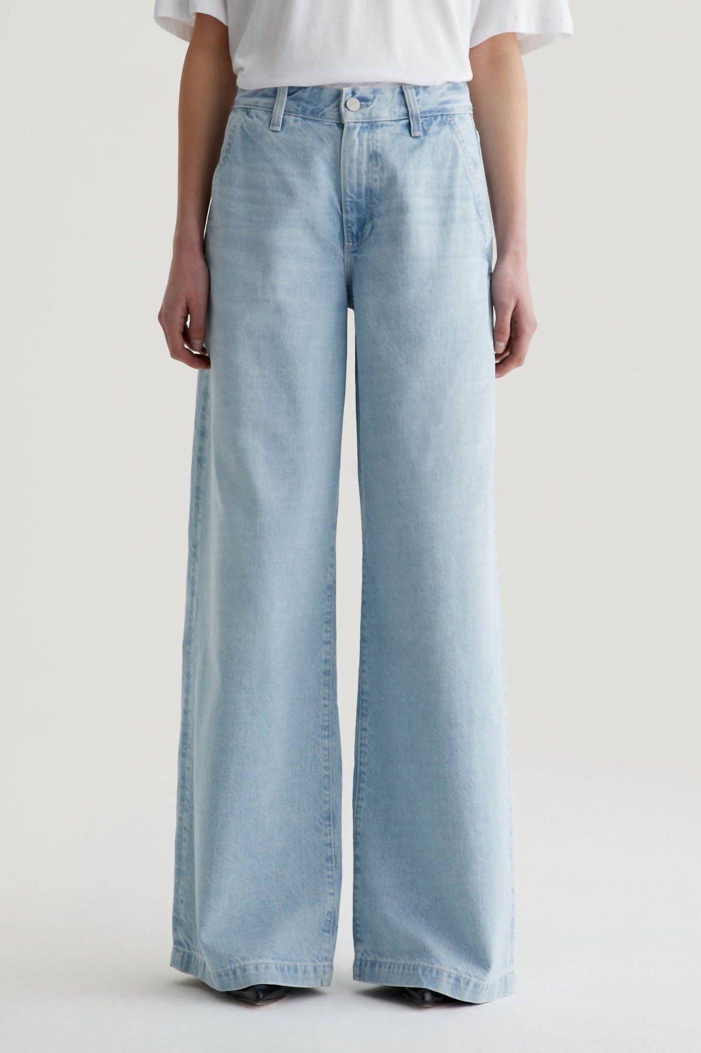Ag Jeans - Stella Low Slung Palazzo Jeans