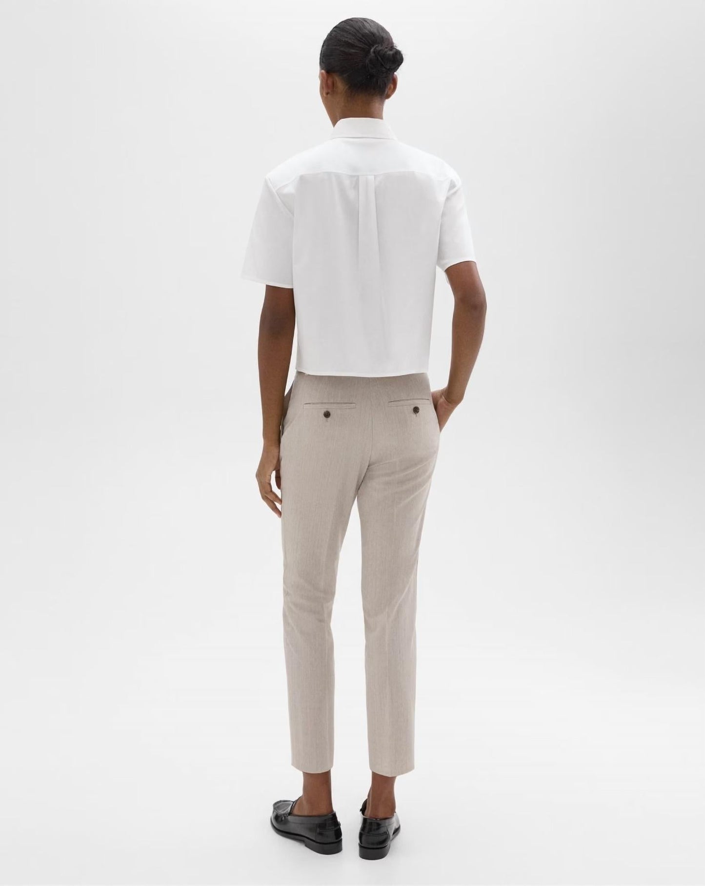 Theory - Treeca Pant in Good Wool