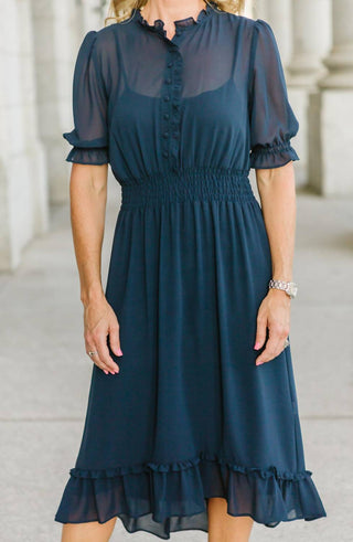 Kensie - Vestido Clementine com Babados