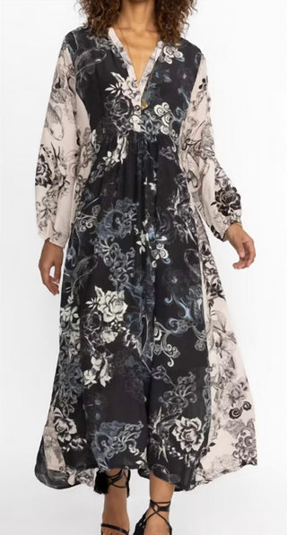 Johnny Was - Vestido de seda Olivia Madi