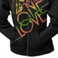 Bob Marley - Teen's One Love Smile Zip Hoodie