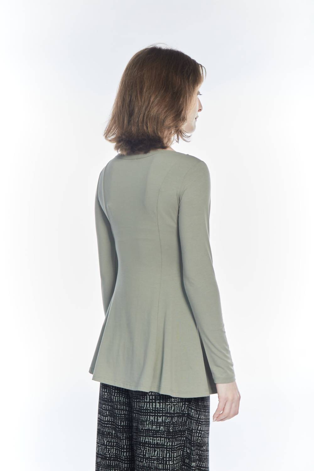 Matthildur - Atarah Peplum Long Sleeve Top