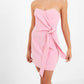 French Connection - Whisper Strapless Bow Dress