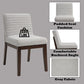 Edwyn Linen Side Chair (Set of 2) - Gray
