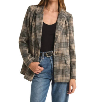 Z Supply - Blazer xadrez relaxado Kingston
