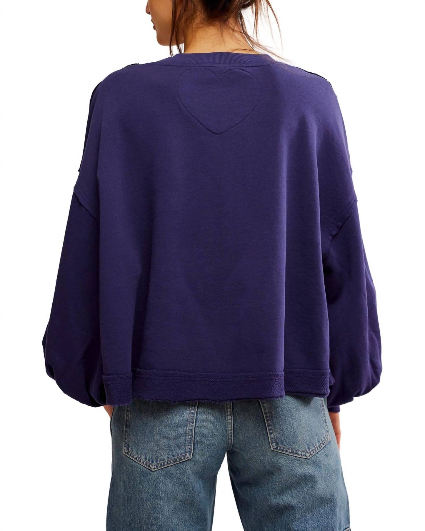 Free People - TRISH CREWNECK SWEATSHIRT