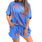 Fantastic Fawn - America and Flip Flops Sequin Shorts