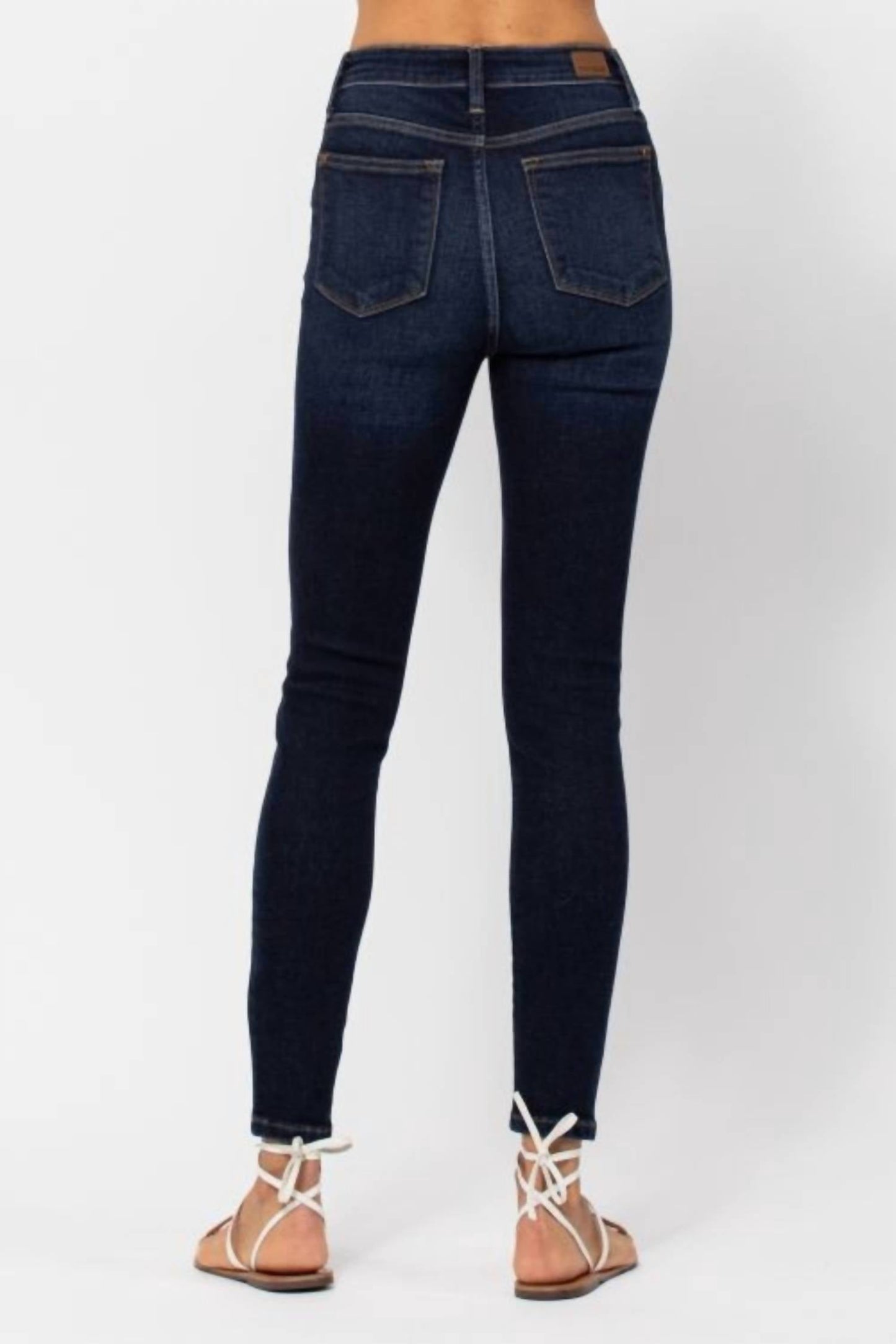 Judy Blue - Women's High Waist Original Non Distressed Skinny Fit Jeans