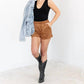 Steve Madden - Suede Faux The Record Short
