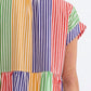 Entro - Nikki Stripes Mini Shirt Dress