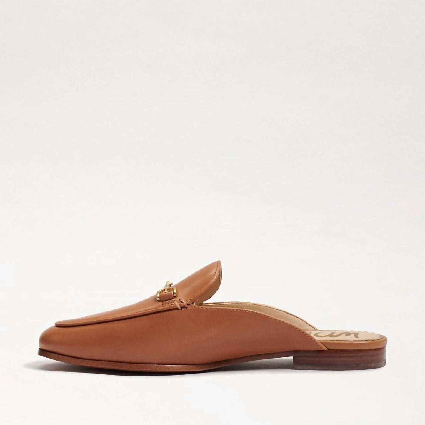 Sam Edelman - Women's Linnie Chain Embellished Slip On Almond Toe Flat Mule