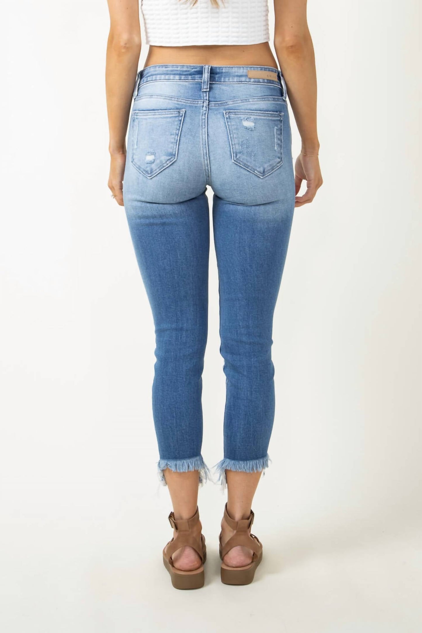 Cello - Cropped Skinny Jeans
