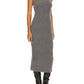 Enza Costa - Rib Sleeveless Turtleneck Sweater Dress